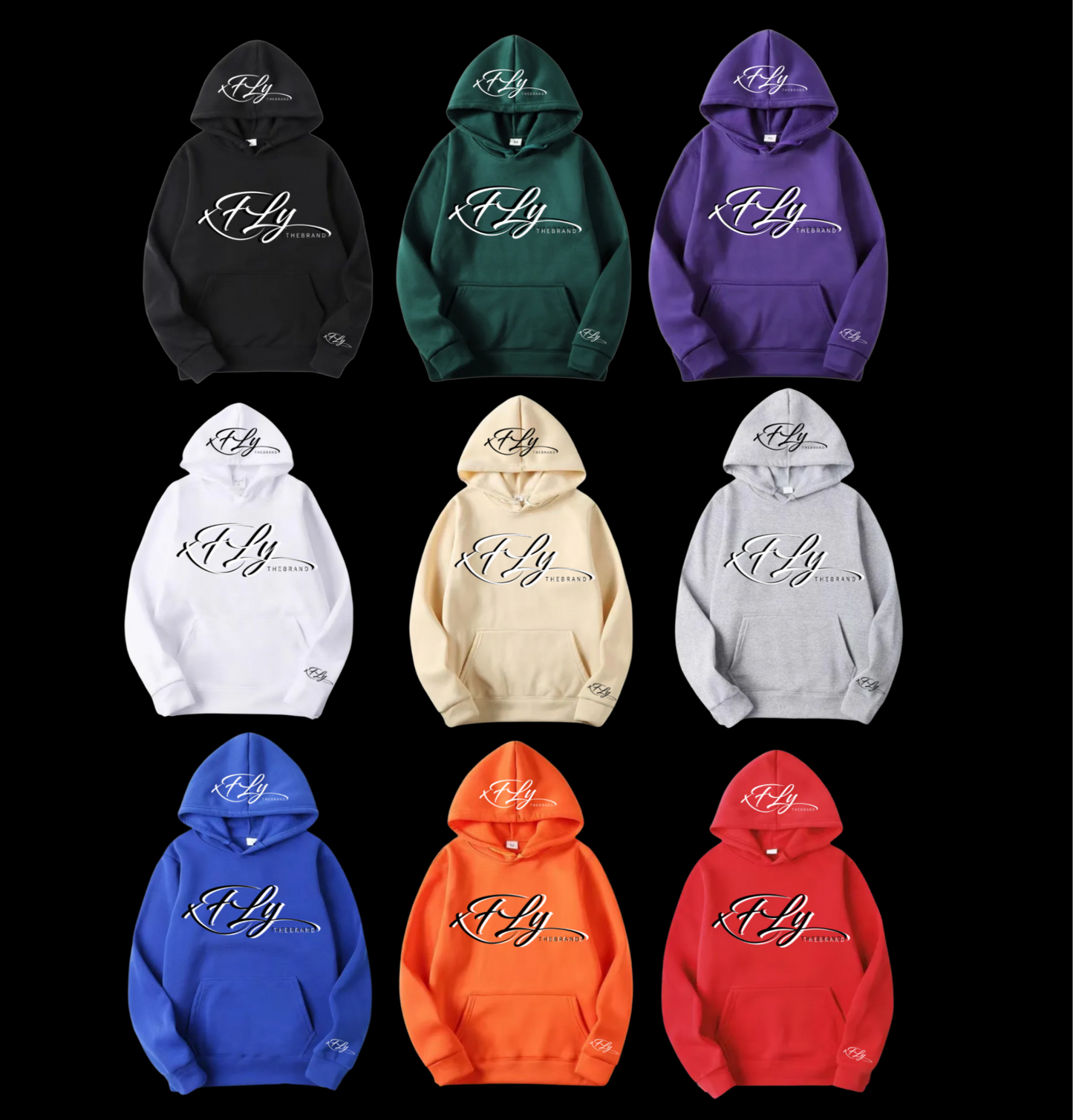 xFLyTheBrand Hoodies